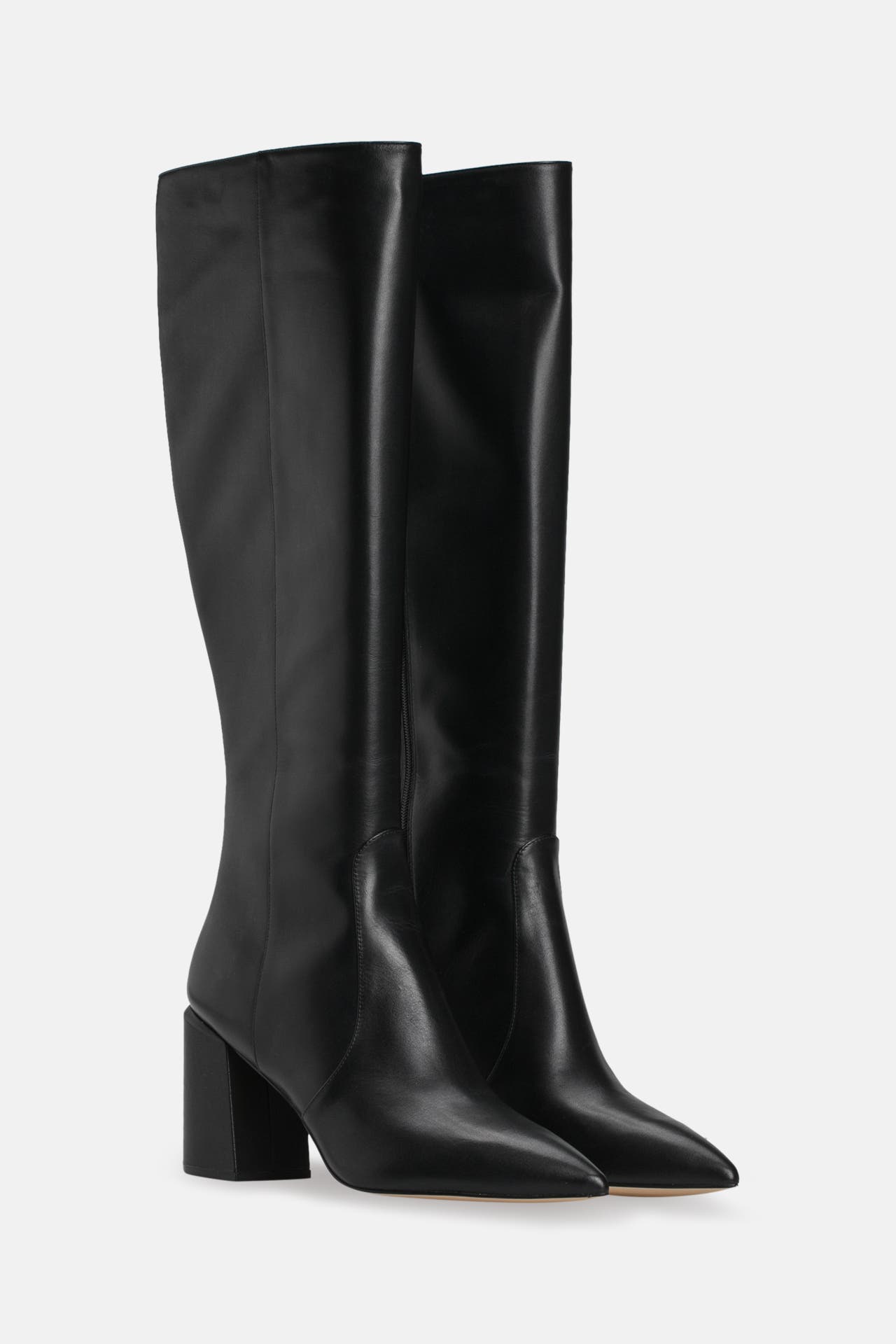 STUART WEITZMAN Lederstiefel 'Avenue 85' schwarz, Bild 1