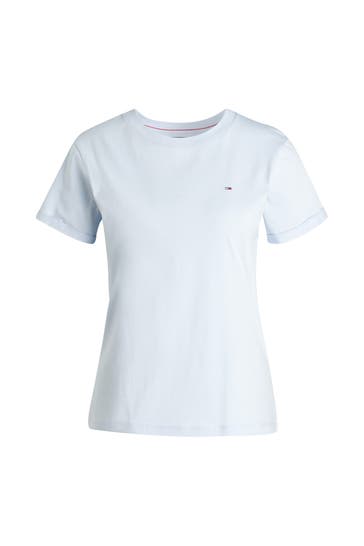 TOMMY JEANS T-Shirt hellblau
