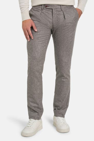 HACKETT - Chino 'Donegal' steingrau