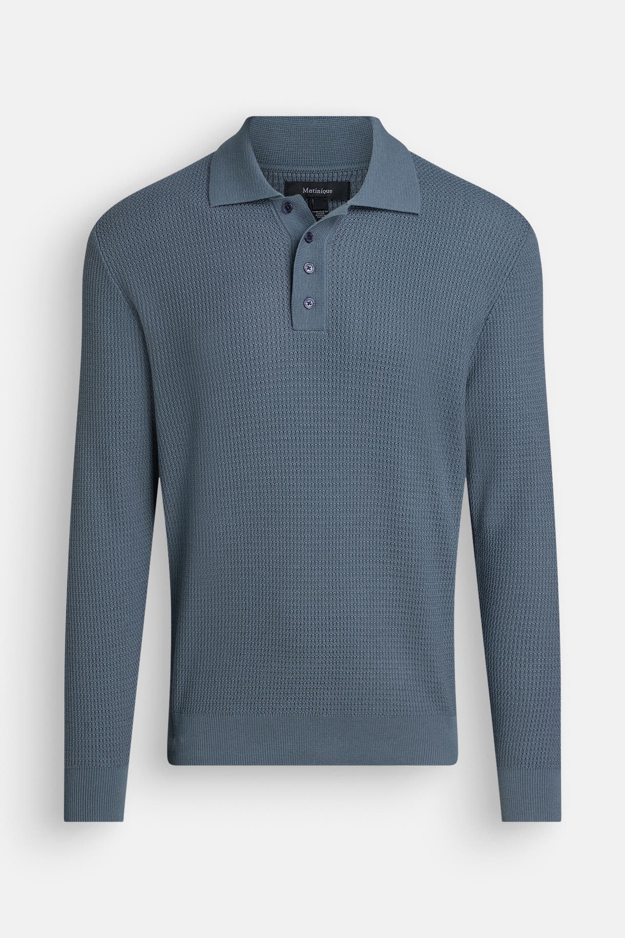 MATINIQUE Polo-Langarm 'kerone' marine, Bild 1