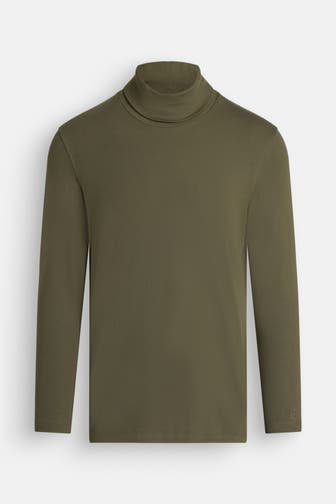 S.OLIVER Rollkragenshirt oliv