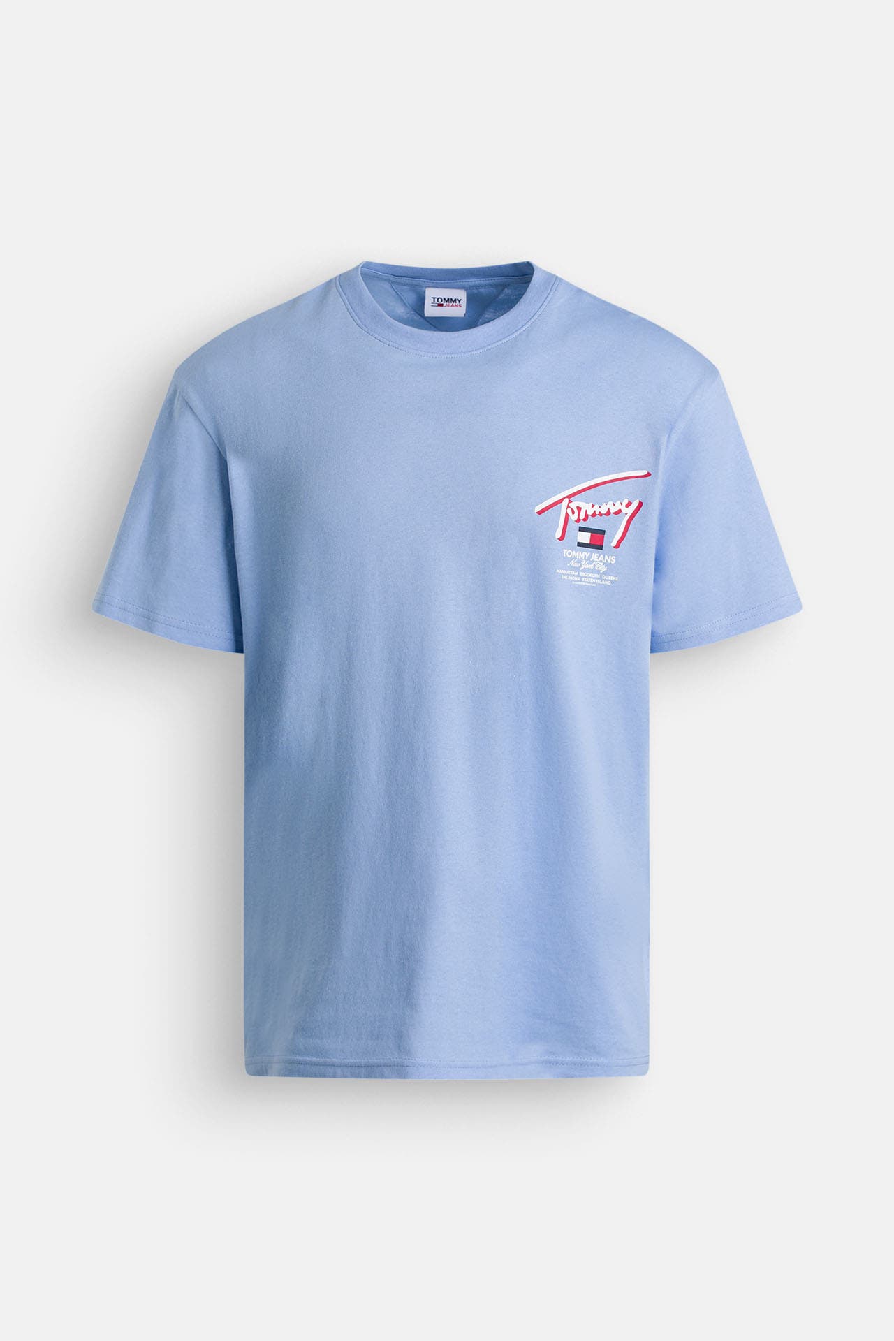 TOMMY HILFIGER T-Shirt taubenblau, Bild 1