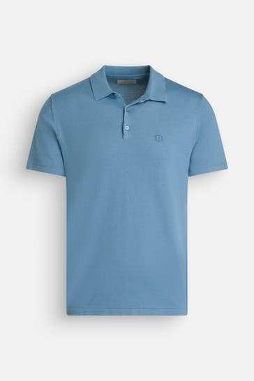 DSTREZZED Polo-Shirt 'Camilo' azurblau