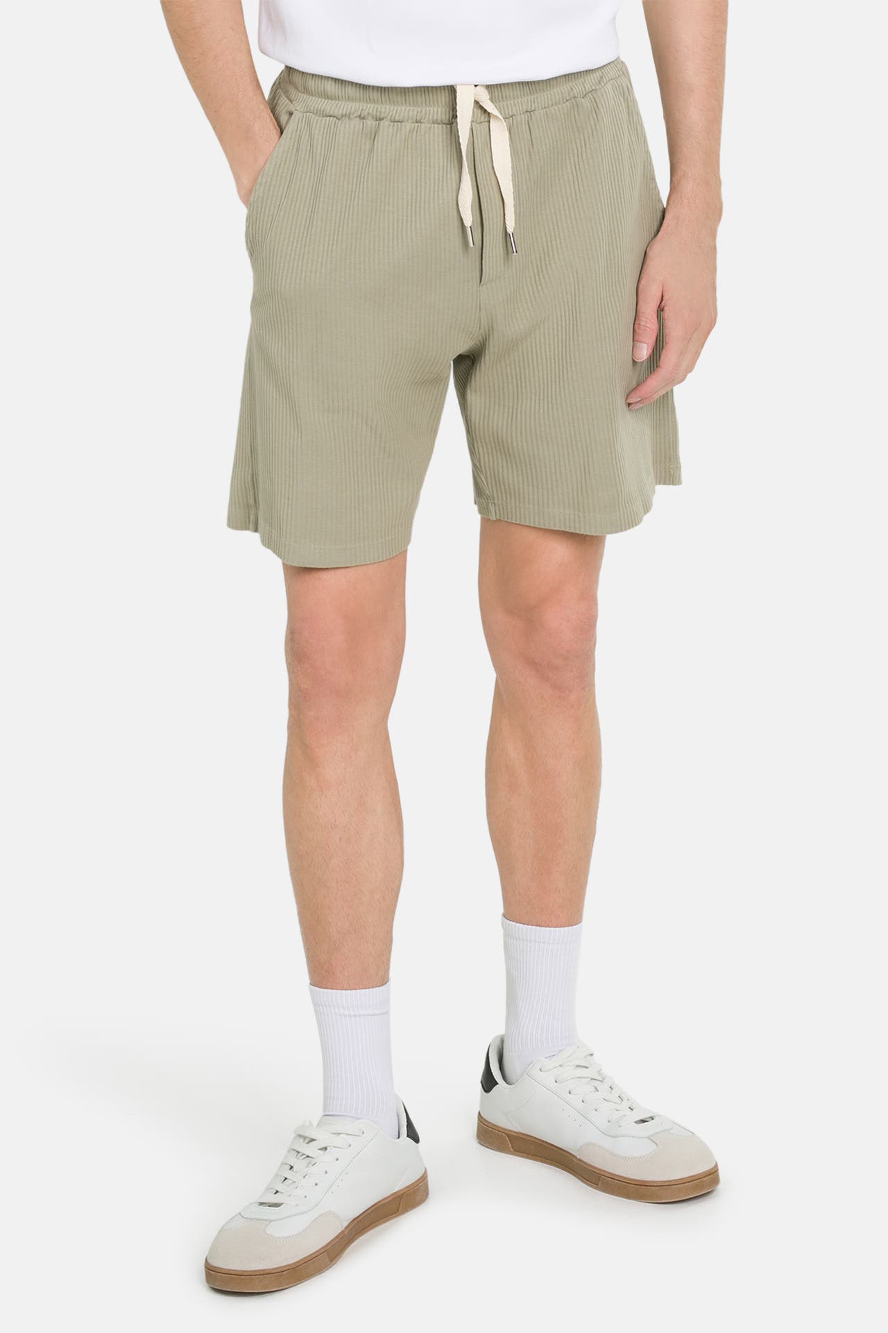 DANIELE FIESOLI Shorts graugrün, Bild 1