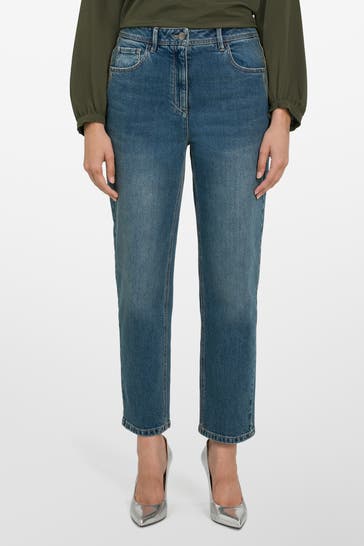 LUISA CERANO Jeans straight blau