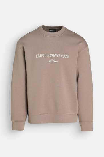 EMPORIO ARMANI Sweatshirt graubraun