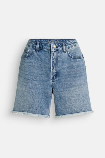 MICHAEL MICHAEL KORS Boyfriend-Shorts blau