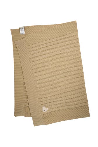 STEIFF Strickdecke hellbraun