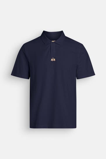 LA MARTINA Polo-Shirt nachtblau