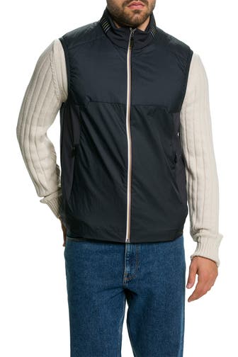 BOSS GREEN Weste 'Mero' nachtblau