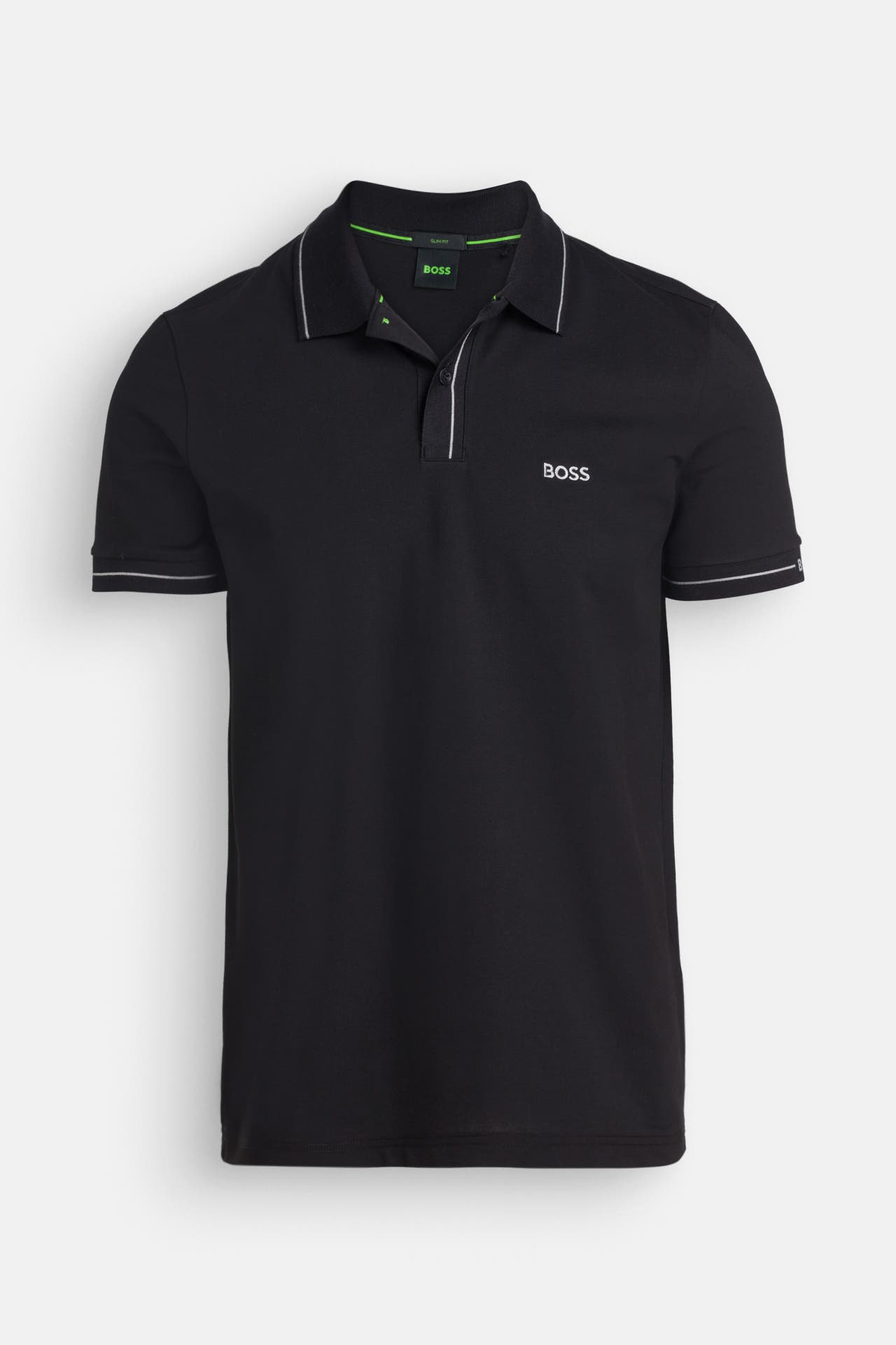 BOSS GREEN Polo-Shirt 'Paule' schwarz, Bild 1