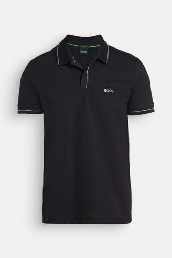 BOSS GREEN Polo-Shirt 'Paule' schwarz
