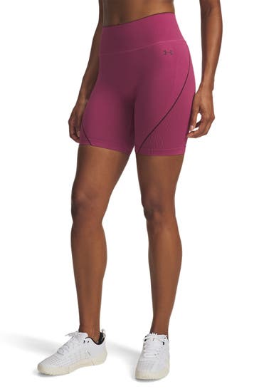 UNDER ARMOUR Fahrradhose beere