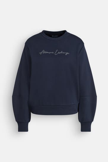 ARMANI EXCHANGE Sweatshirt schwarzblau
