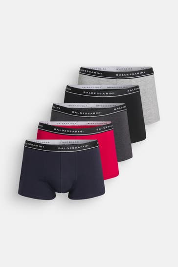 BALDESSARINI 5er-Pack Boxer Trunks mehrfarbig