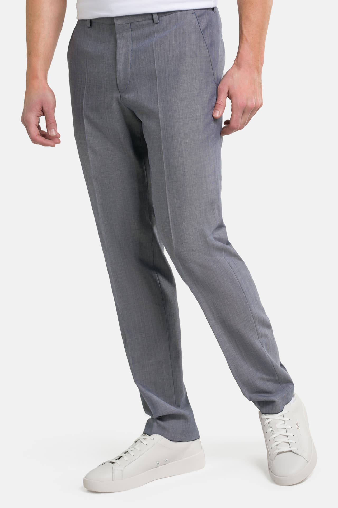 BOSS Business-Hose 'Leon' graublau, Bild 1