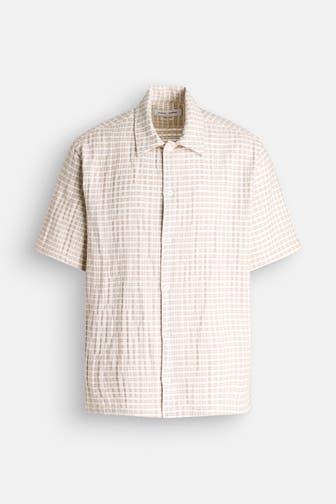 SAMSØE & SAMSØE Kurzarmhemd gemustert