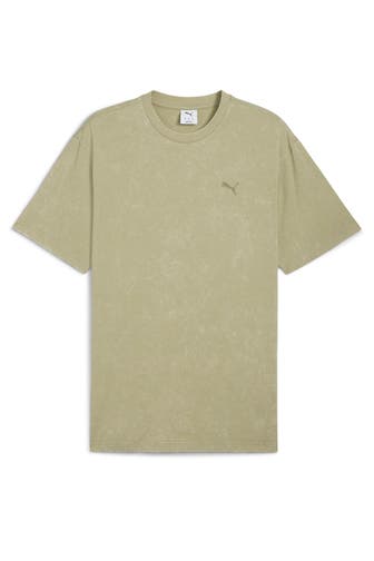 PUMA T-Shirt graugrün