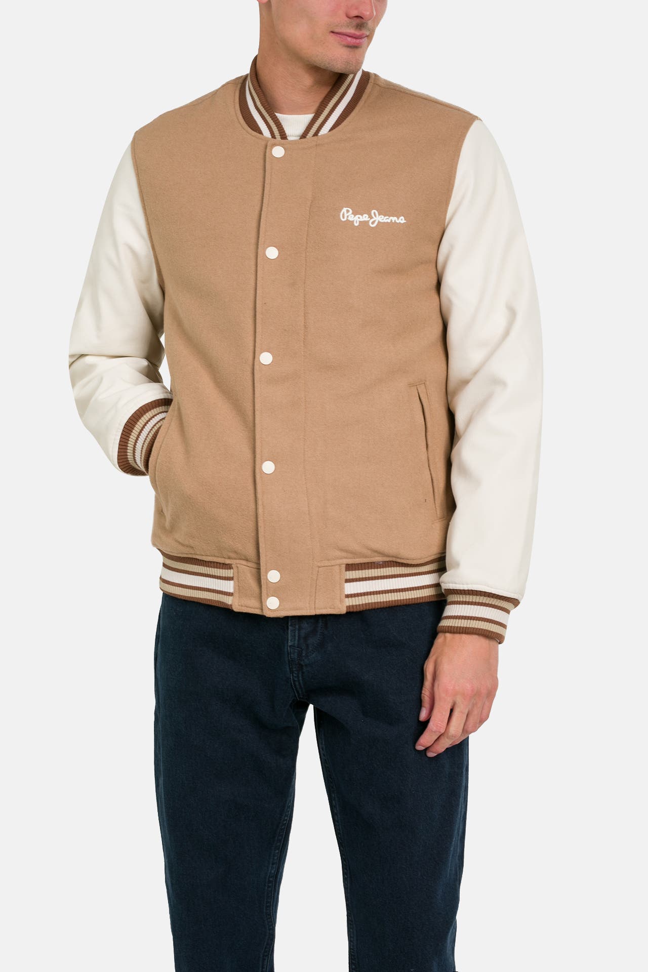 PEPE JEANS Collegejacke 'Tustin'zweifarbig, Bild 1