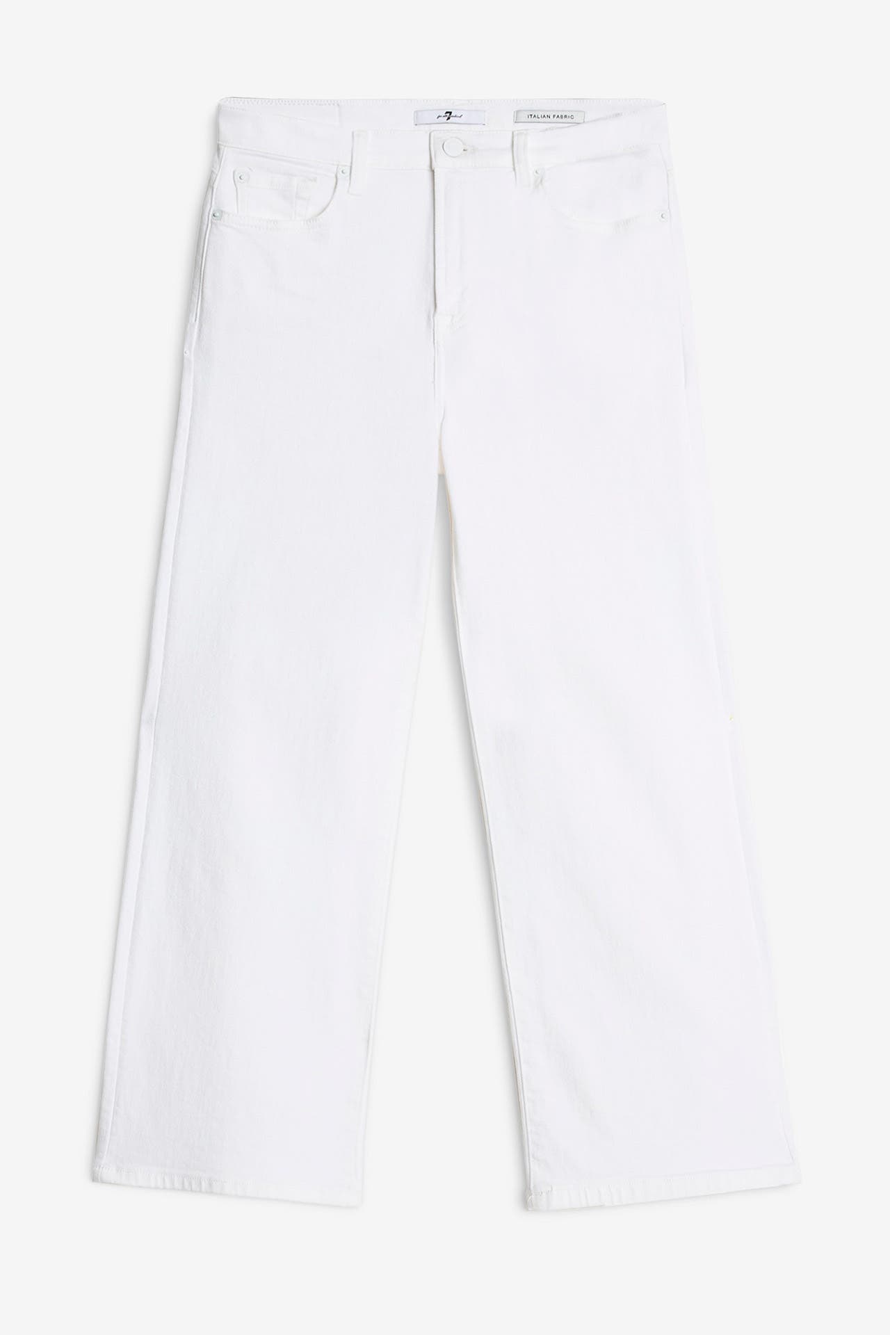 7 FOR ALL MANKIND Jeans weiß straight, Bild 1