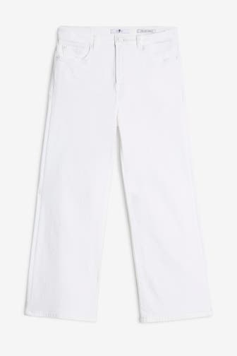 7 FOR ALL MANKIND Jeans weiß straight
