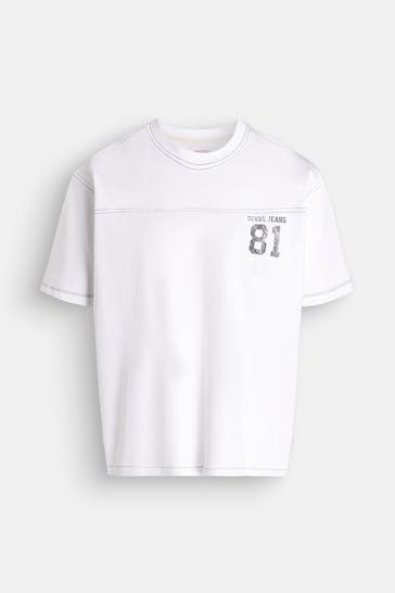 GUESS T-Shirt weiß