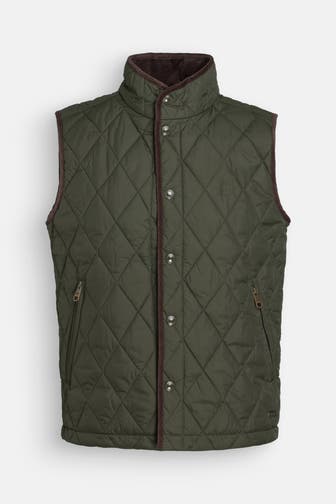 SUPERDRY Steppweste dunkelgrün