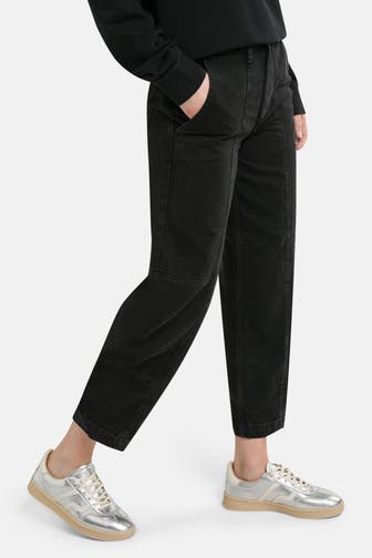 MARC O'POLO DENIM Jeans schwarz barrel leg