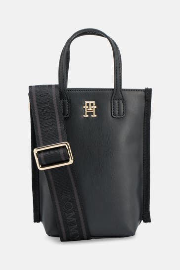 TOMMY HILFIGER Umhängetasche schwarz