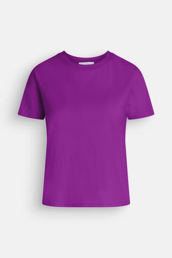 ORGANIC BASICS T-Shirt aubergine