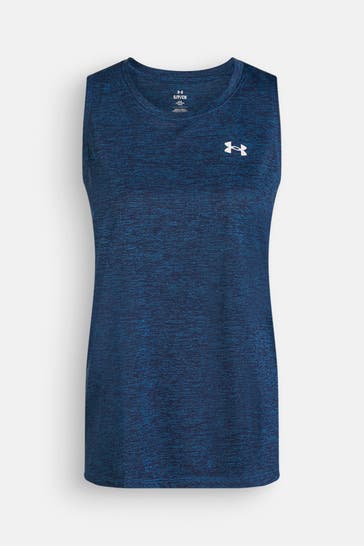 UNDER ARMOUR Funktionstop dunkelblau meliert