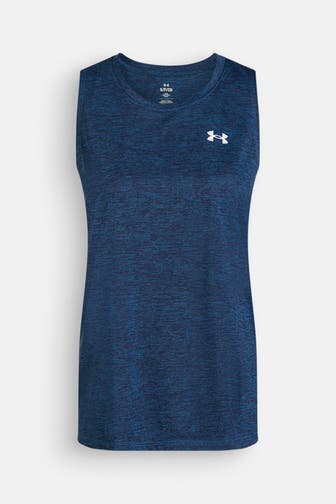UNDER ARMOUR Funktionstop dunkelblau meliert