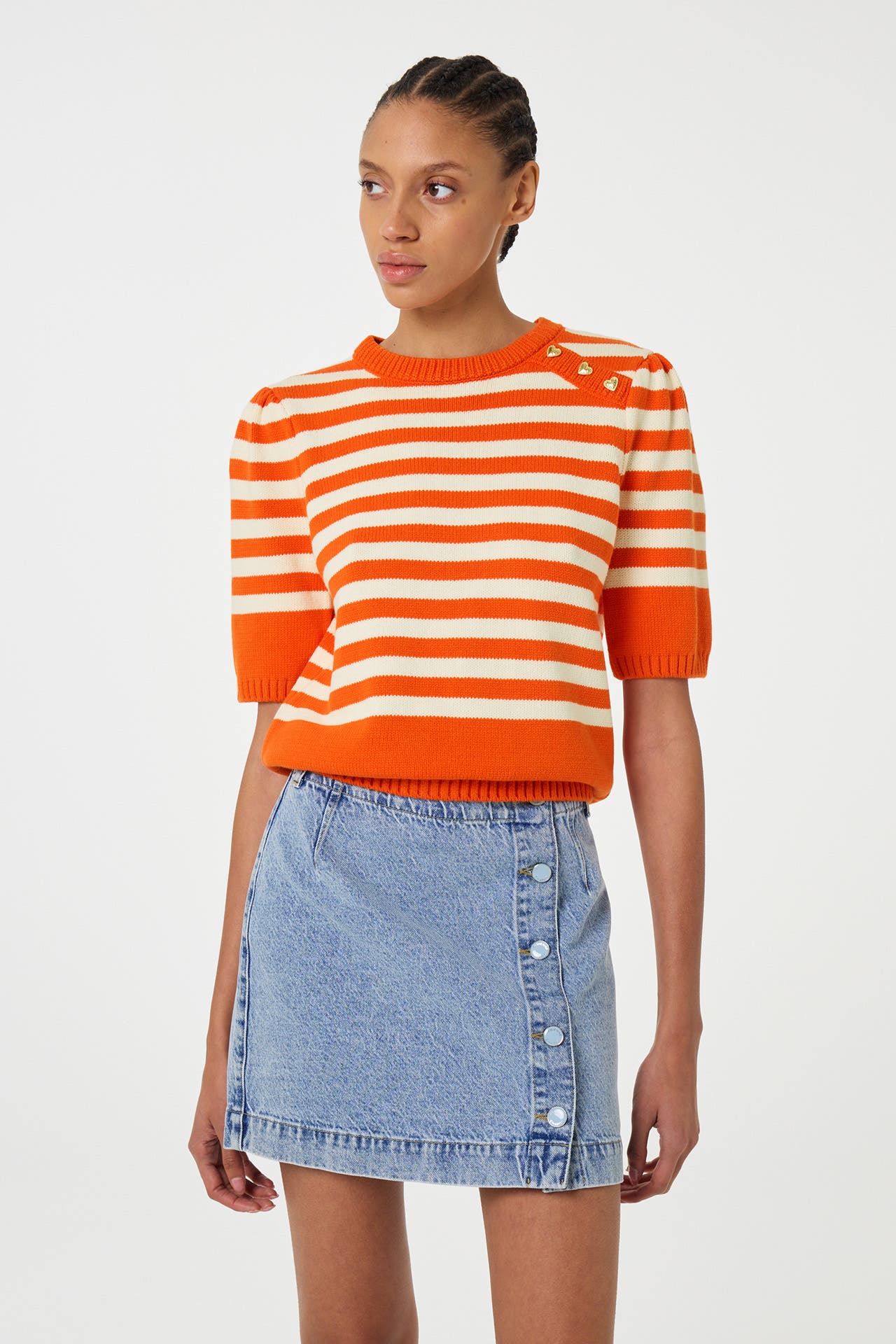 FABIENNE CHAPOT Strickshirt gestreift, Bild 1