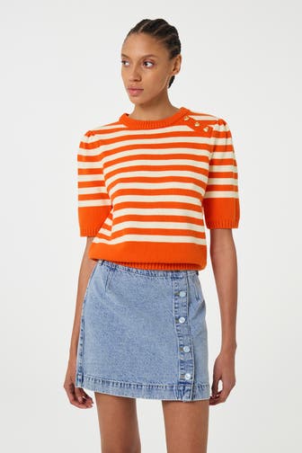 FABIENNE CHAPOT Strickshirt gestreift