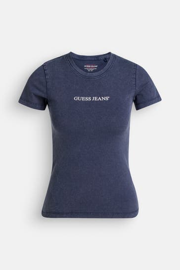 GUESS T-Shirt dunkelblau