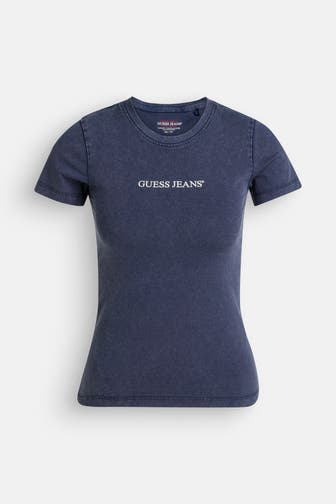 GUESS T-Shirt dunkelblau