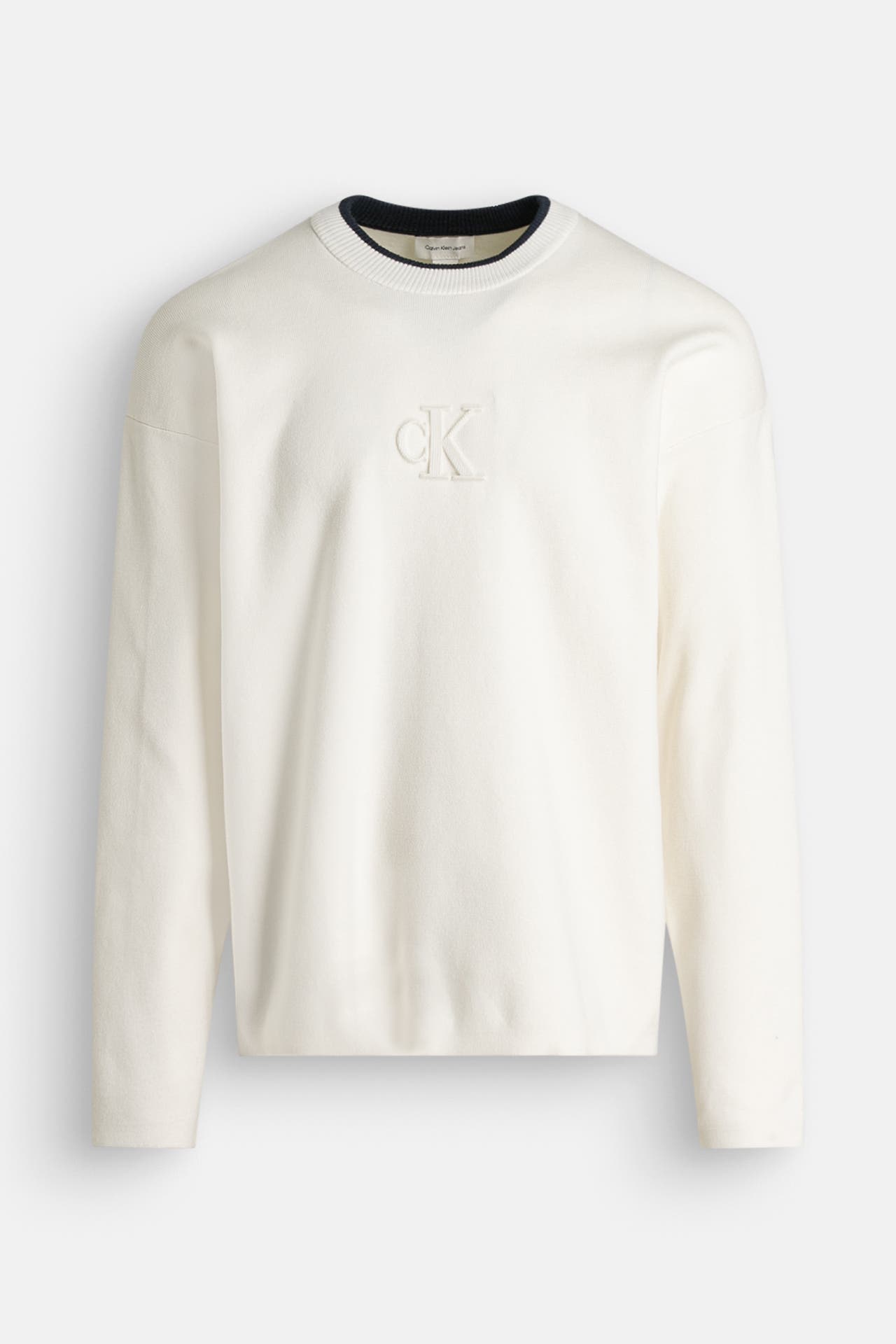 CALVIN KLEIN Strickpullover ecru, Bild 1