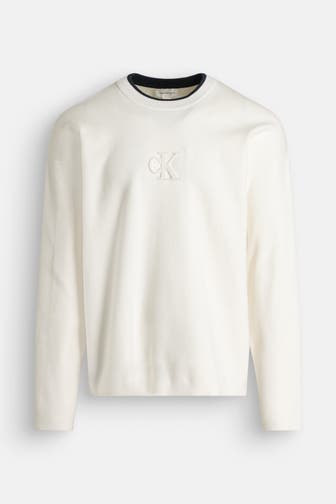 CALVIN KLEIN Strickpullover ecru