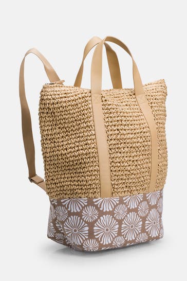 ROXY Rucksack 'Beach Lover' gemustert