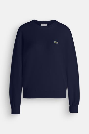 LACOSTE Strickpullover dunkelblau