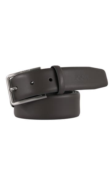 JOOP! Leder-Gürtel grau