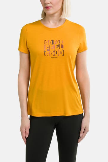 SMARTWOOL Funktionsshirt curry