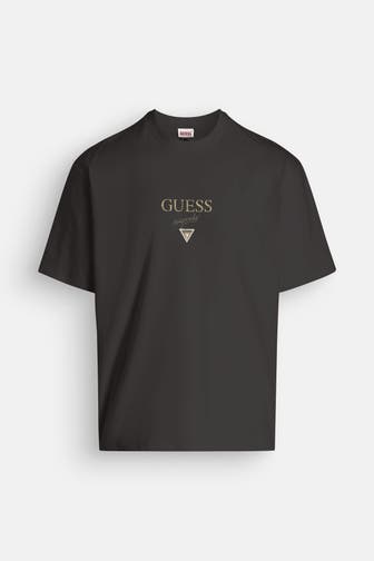 GUESS T-Shirt schwarz unisex