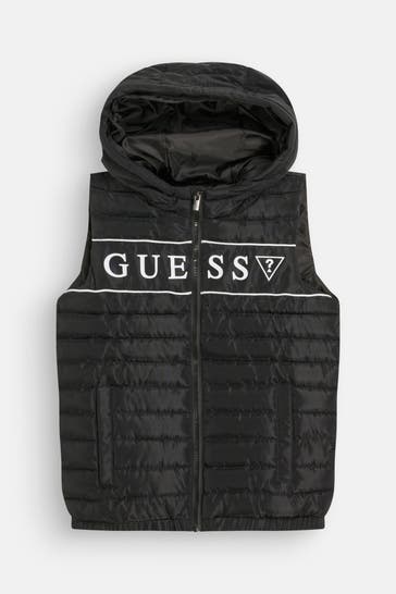 GUESS Weste schwarz