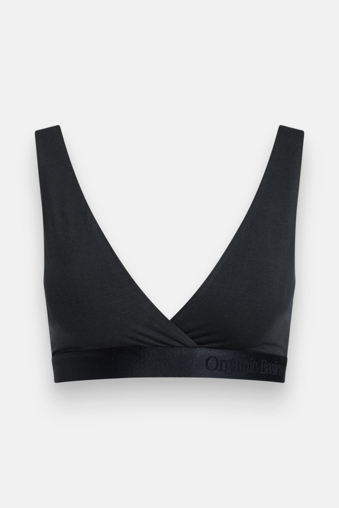 ORGANIC BASICS Bralette schwarz, Bild 1