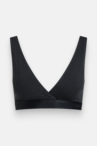 ORGANIC BASICS Bralette schwarz