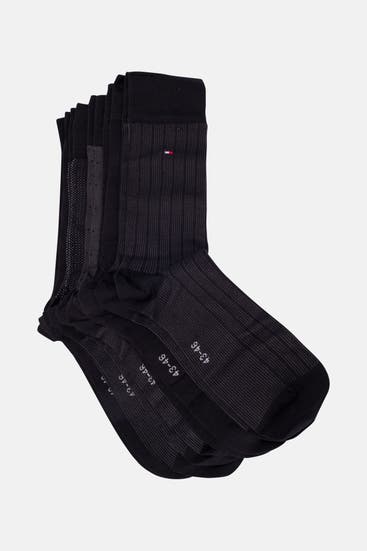 TOMMY HILFIGER - 5er-Pack Socken schwarz