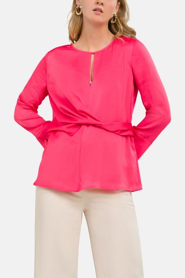 RIANI Blusenshirt koralle