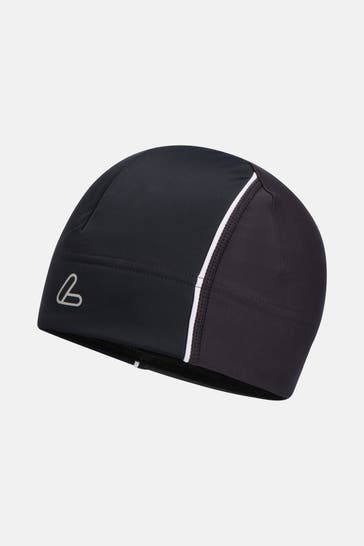 LÖFFLER Mütze schwarz