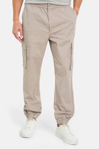 CALVIN KLEIN Cargohose greige